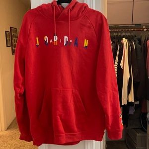 Red Air Jordan Hoodie